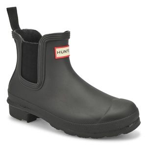 Hunter Original Black Chelsea Boots